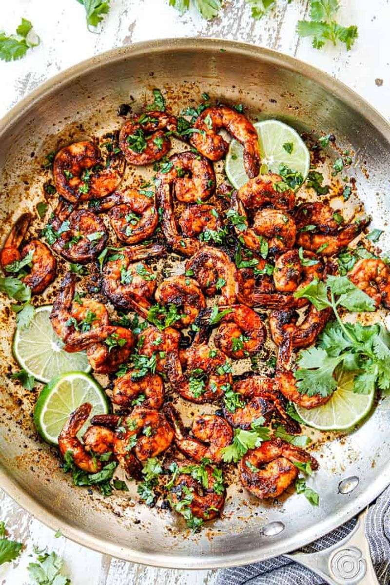 Jamaican Jerk Honey Shrimp