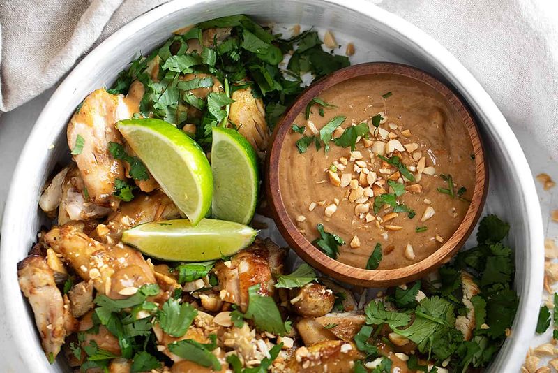 Thai Peanut Coconut Dip
