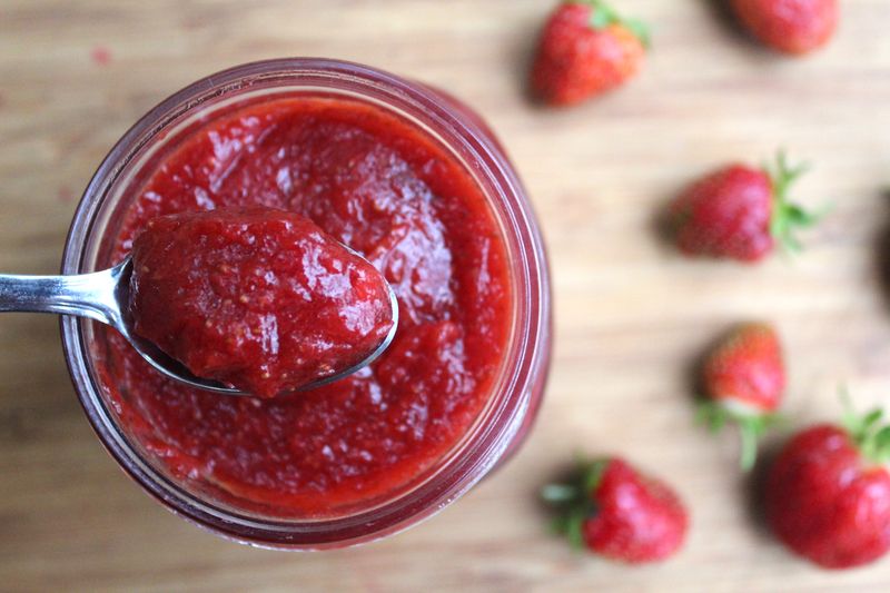 Strawberry Jam with Monk Fruit