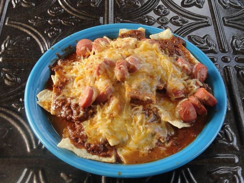 Hot Dog Nachos