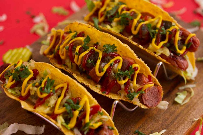 Hot Dog Tacos