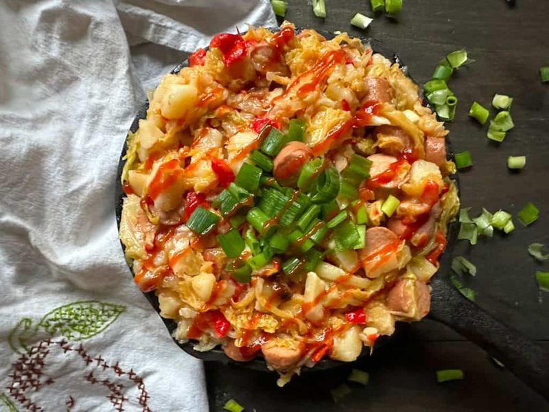 Hot Dog Hash