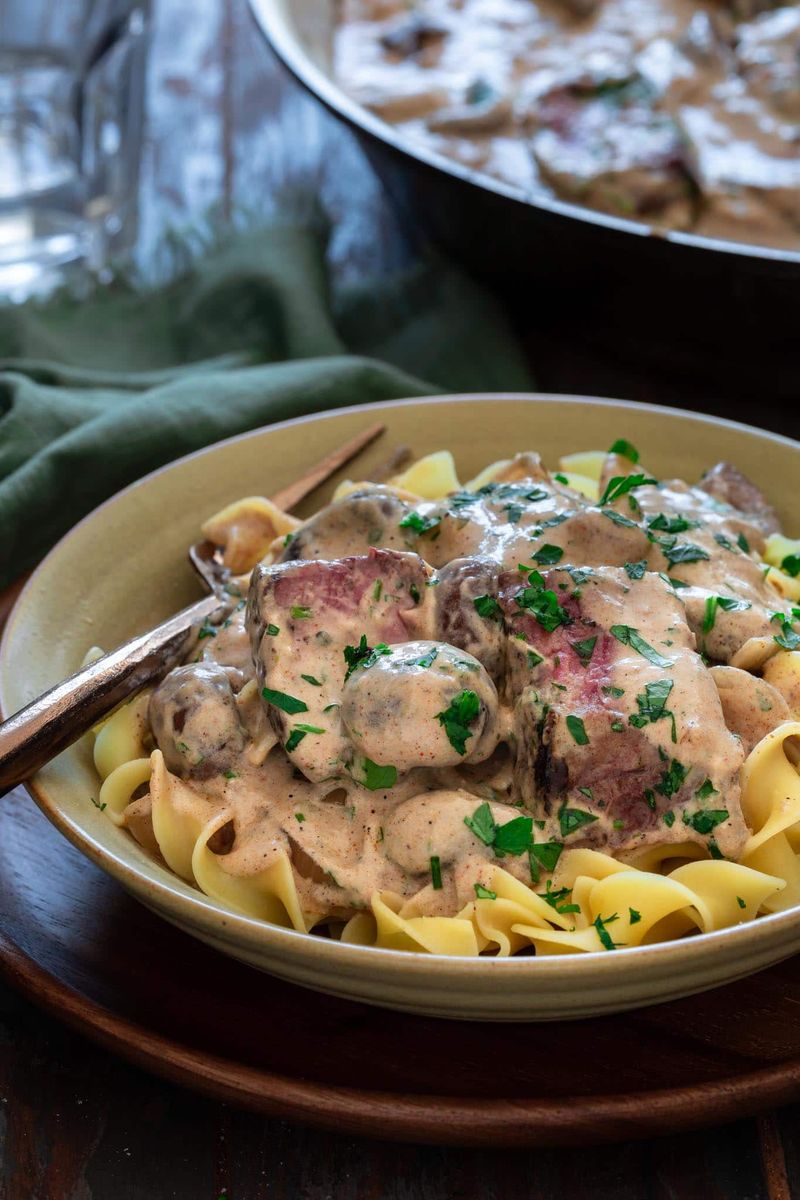 Classic Beef Stroganoff
