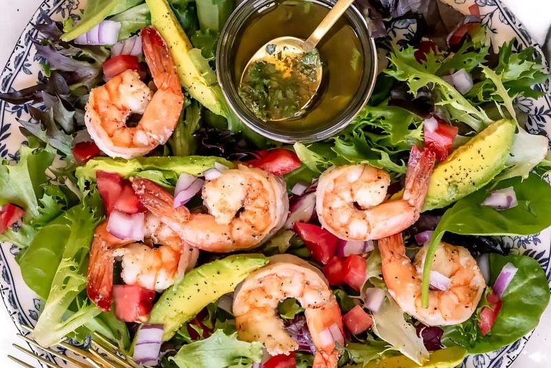 Shrimp and Avocado Salad