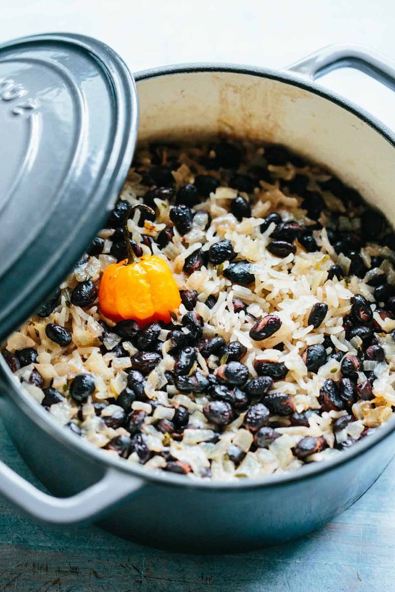 Caribbean Coconut Rice and Beans