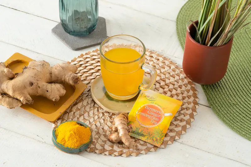 Organic Turmeric Ginger Tea