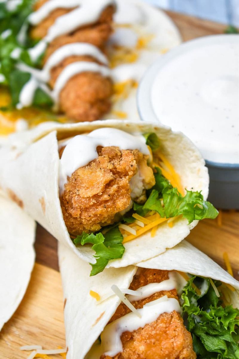 Crispy Chicken Wrap