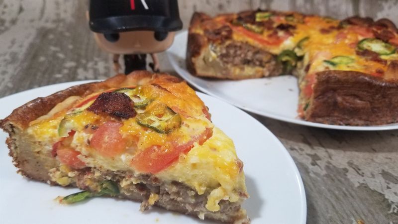 Illinois's Deep Dish Breakfast Pizza
