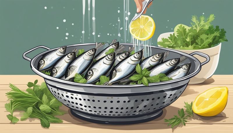 Failing to Rinse Salted Sardines