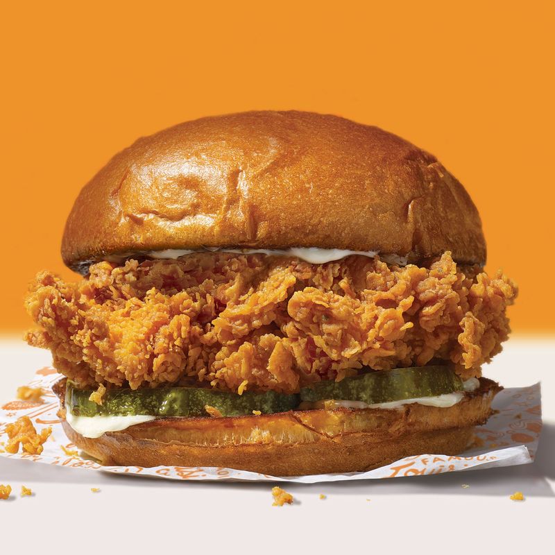 Popeyes Spicy Chicken Sandwich