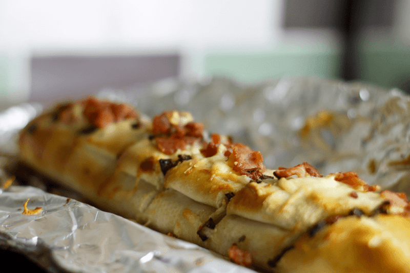Overloaded Garlic Bread