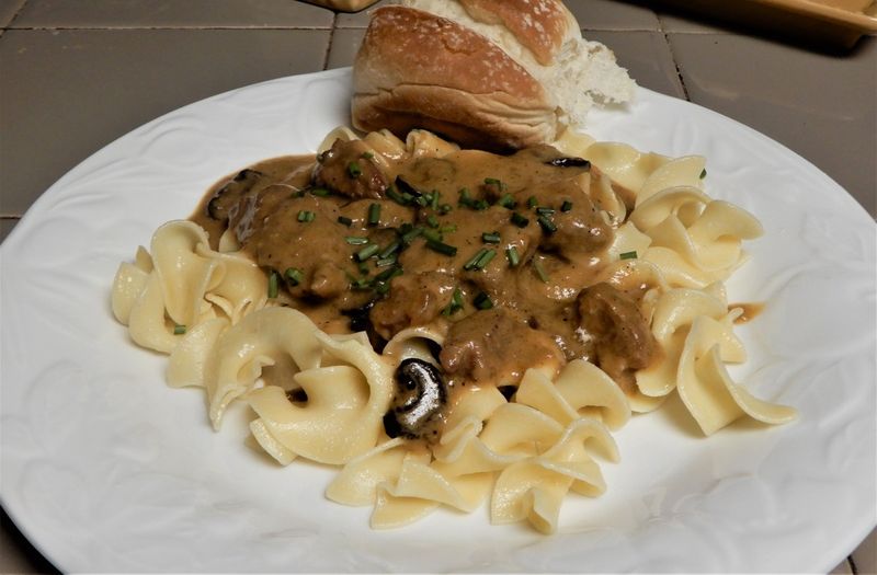 Iowa: Short Rib Stroganoff at Splash Seafood Bar & Grill, Des Moines