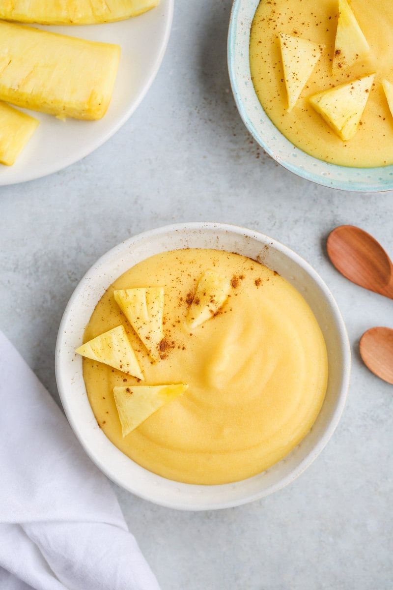 Cornmeal Porridge with Coconut Milk