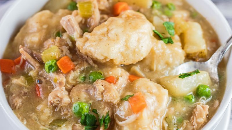 Instant Pot Chicken and Dumplings