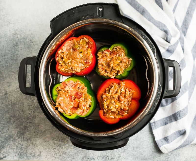 Instant Pot Stuffed Bell Peppers