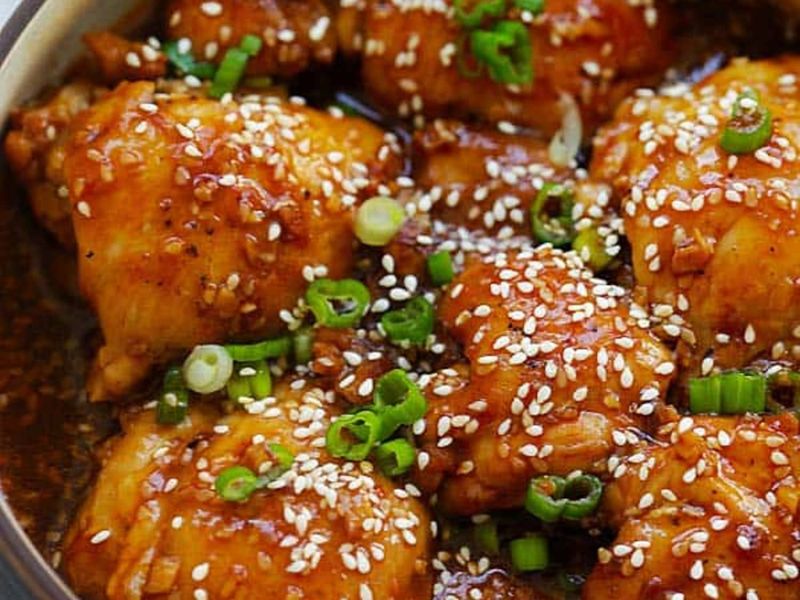 Instant Pot Honey Sesame Chicken
