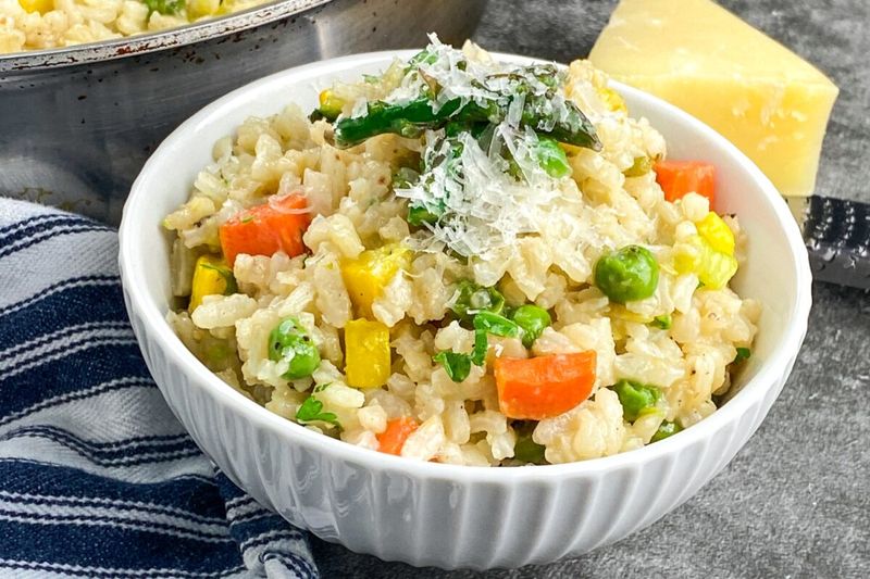 Instant Pot Risotto Primavera