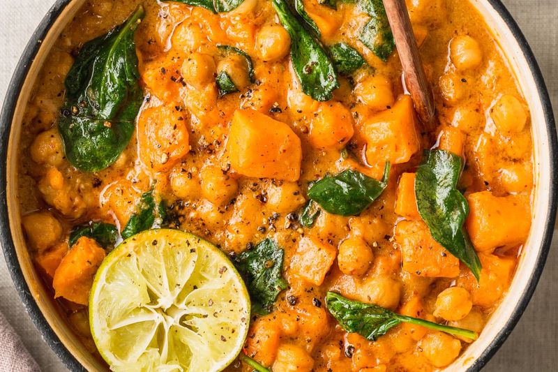 Sweet Potato and Chickpea Curry