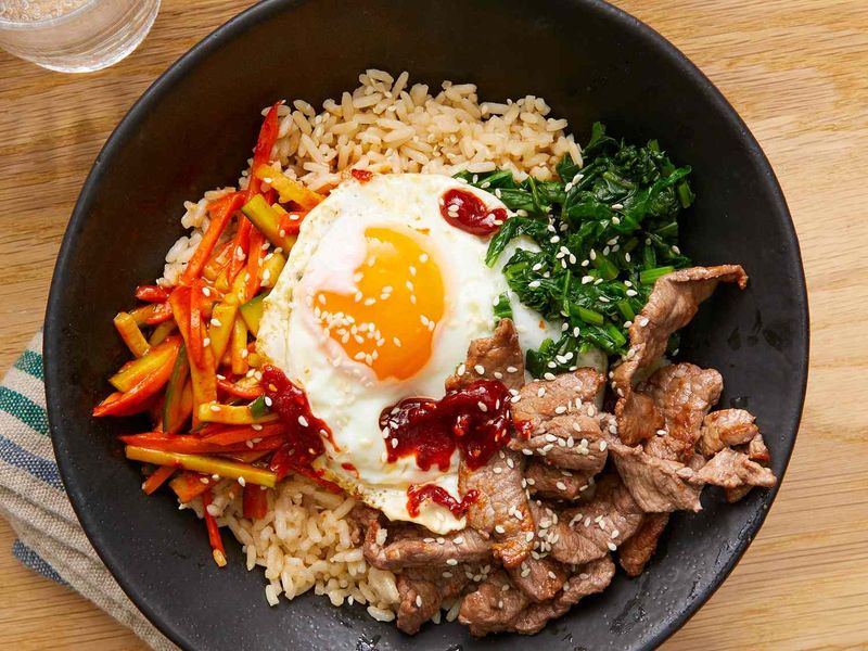 Korean Bibimbap Bowl