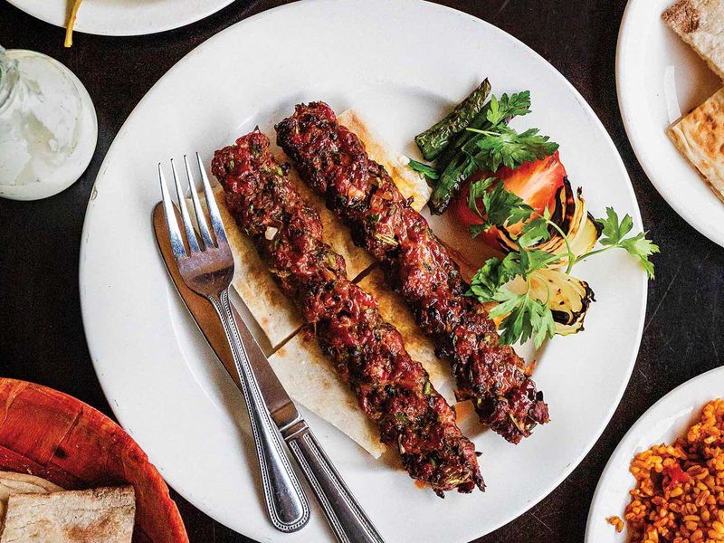 Turkish Grilled Adana Kebab