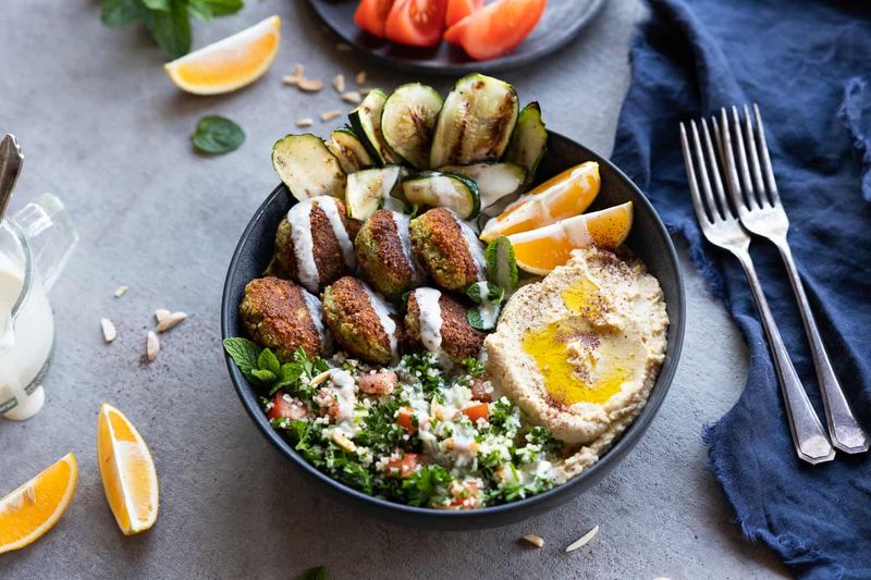 Middle Eastern Falafel Bowl