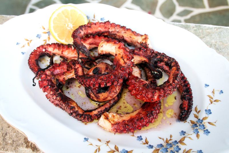 Greek Grilled Octopus