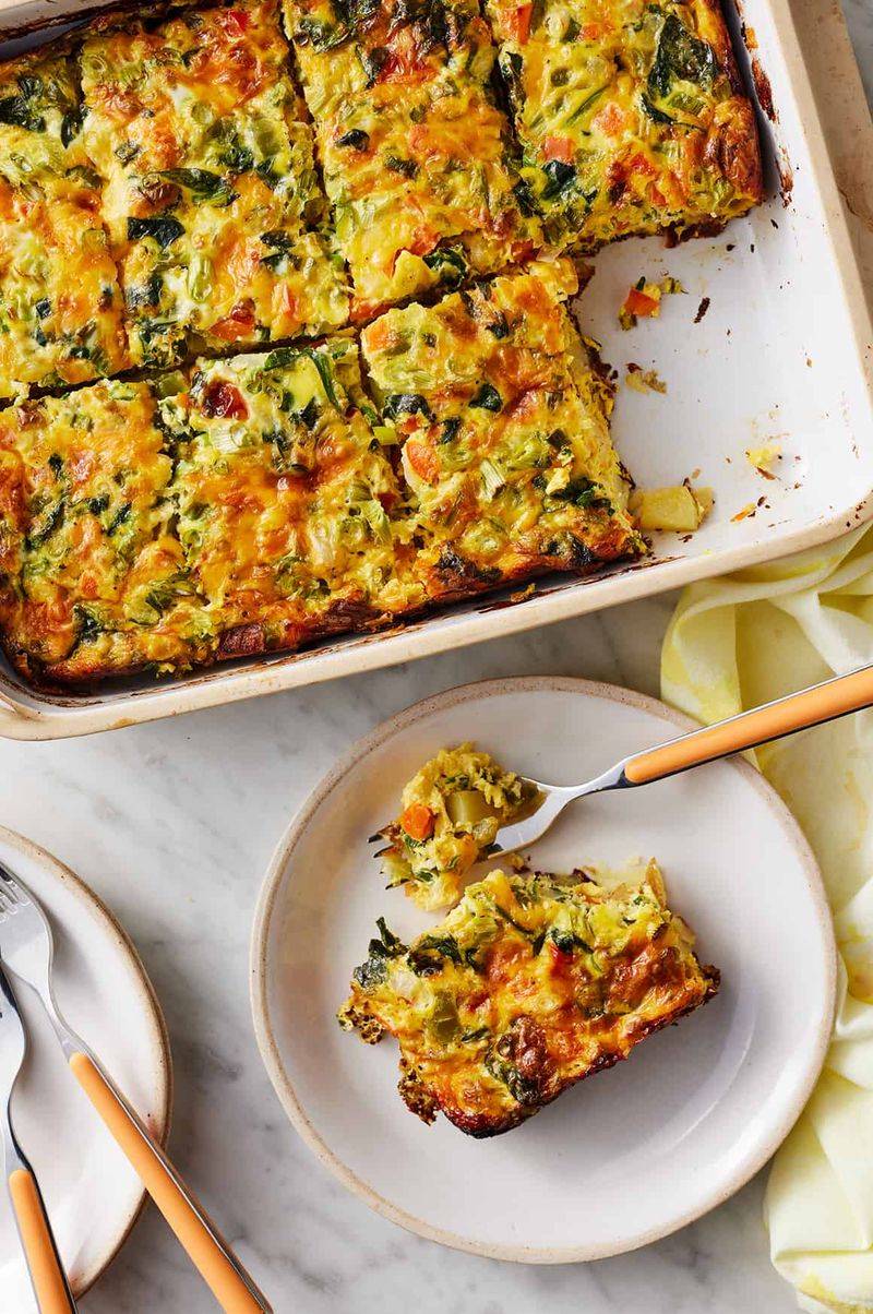 Quinoa and Avocado Breakfast Bake
