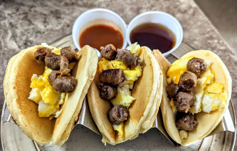 Taco Bell's Morning Pancake Taco