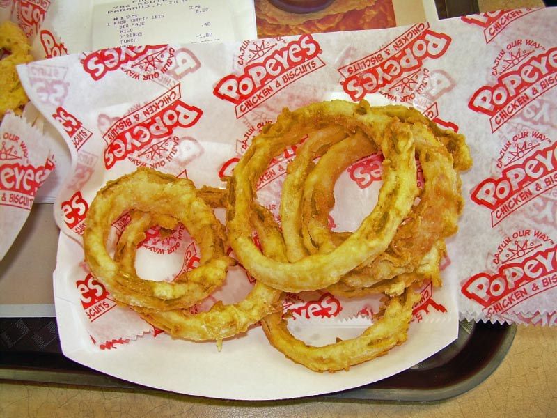 Popeyes Onion Rings