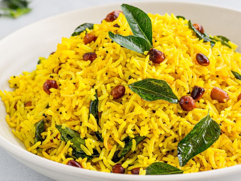 Indian Lemon Rice
