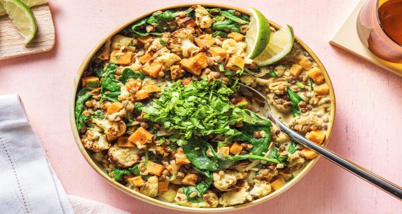 Indian Spiced Lentil Bowl