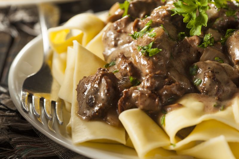 Beef Stroganoff
