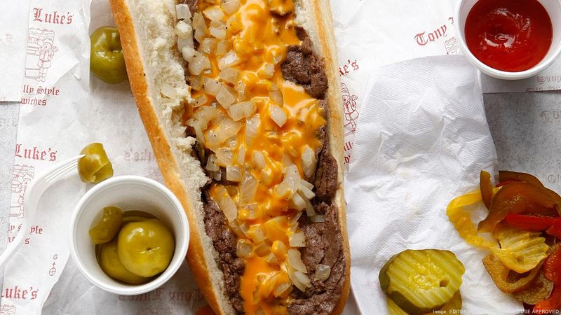 Tony Luke's Beef and Cheese