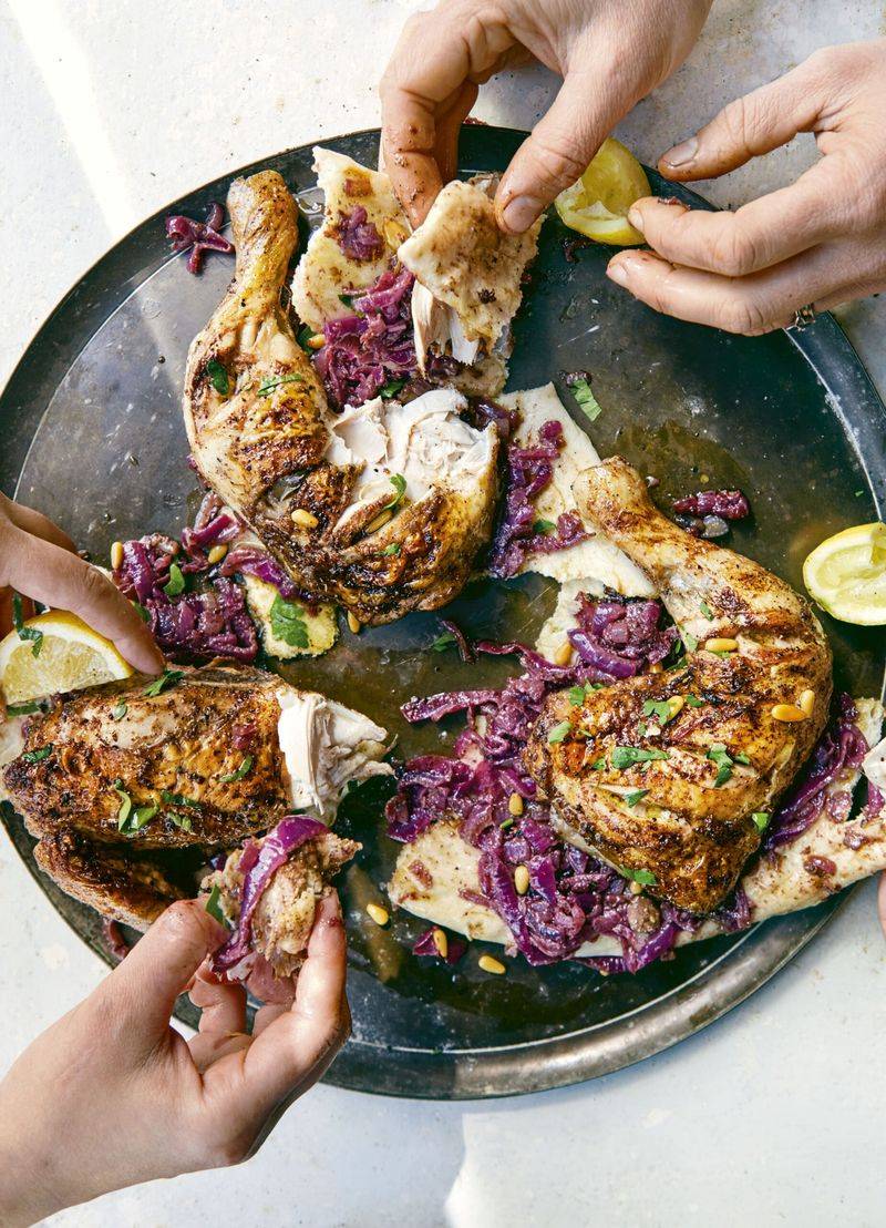 Palestinian Grilled Musakhan