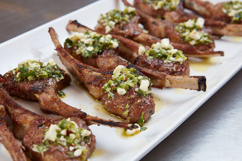 Mediterranean Grilled Lamb Chops