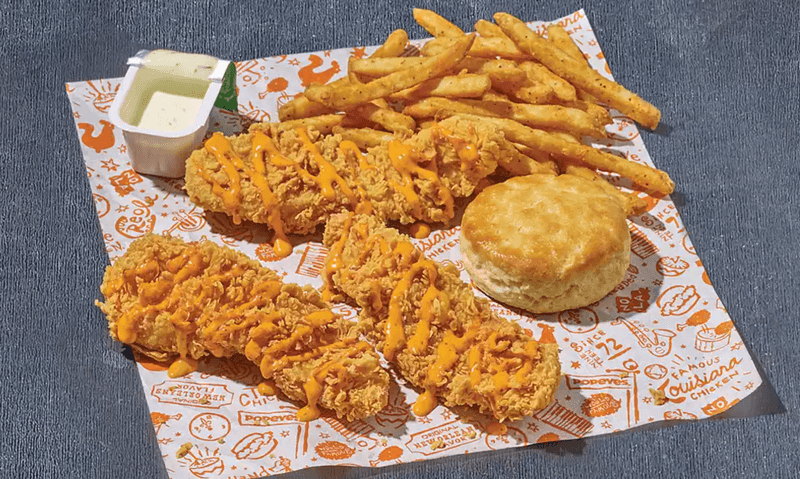 Popeyes Handcrafted Tenders