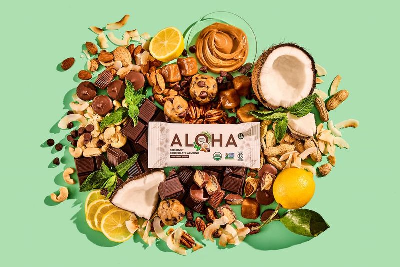 ALOHA Organic Protein Bar Coconut Chocolate