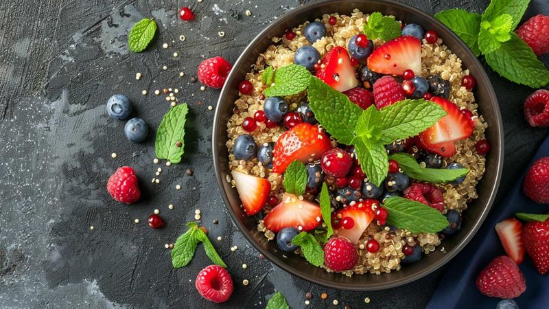 Quinoa and Berry Bliss