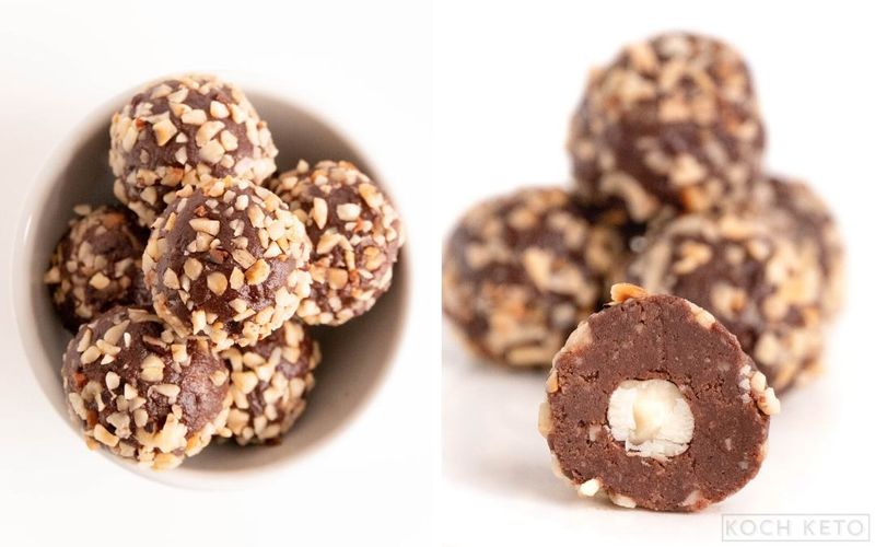 Chocolate Hazelnut Fat Bombs