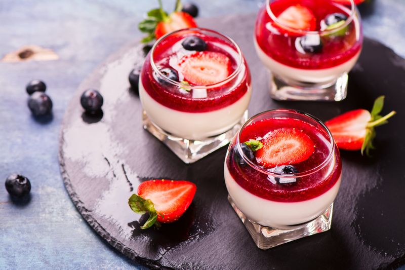 Chilled Panna Cotta