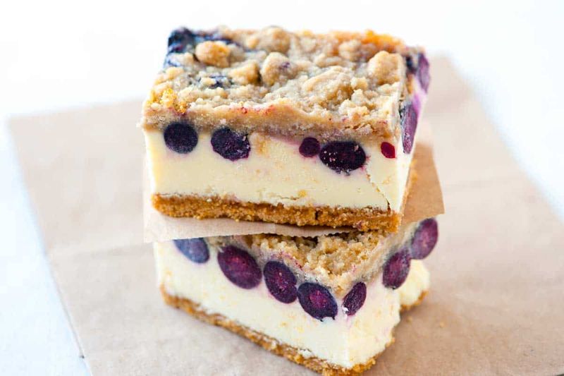 Blueberry Cheesecake Bars