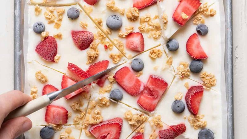 Frozen Yogurt Bark