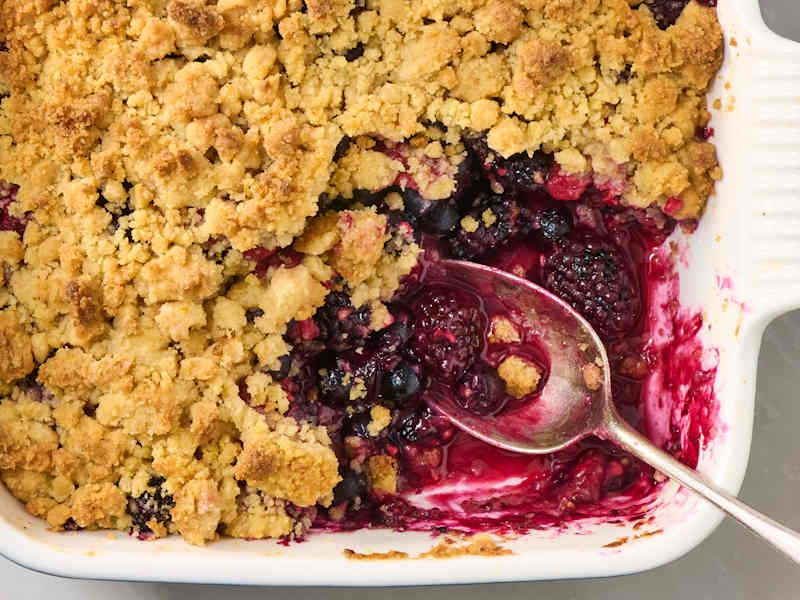 Blueberry Crumble