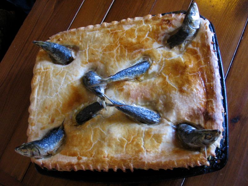 Stargazy Pie (Fish Pie)