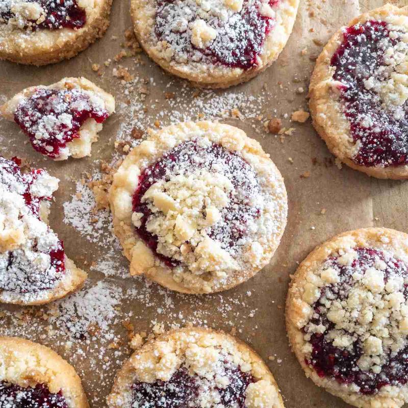 Costco Raspberry Crumble Cookies