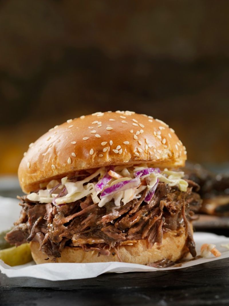 Costco BBQ Brisket Sandwich