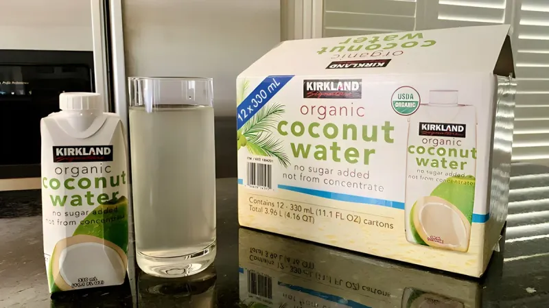Kirkland Signature Organic Coconut Water