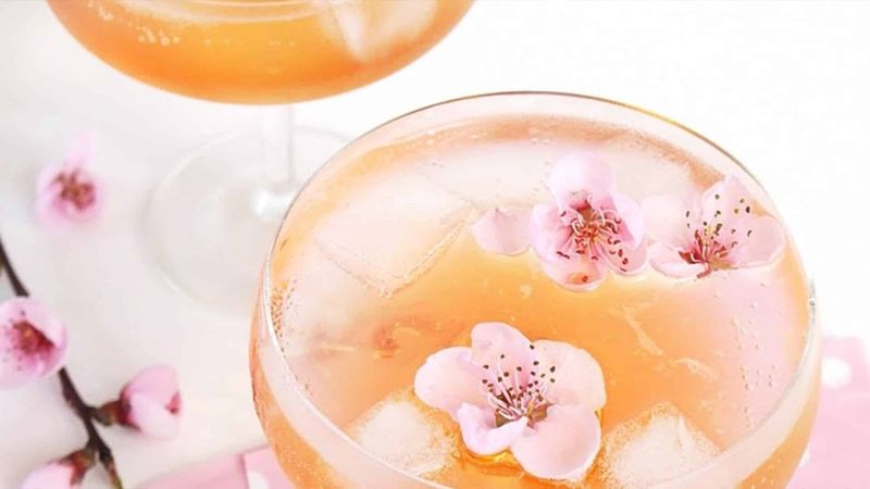 Cherry Blossom Fizz
