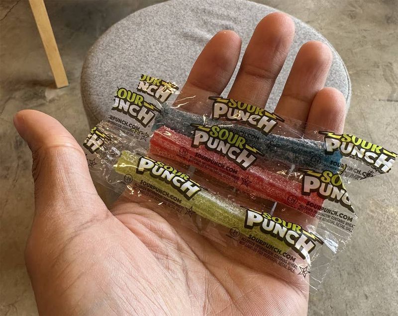 Sour Punch Straws