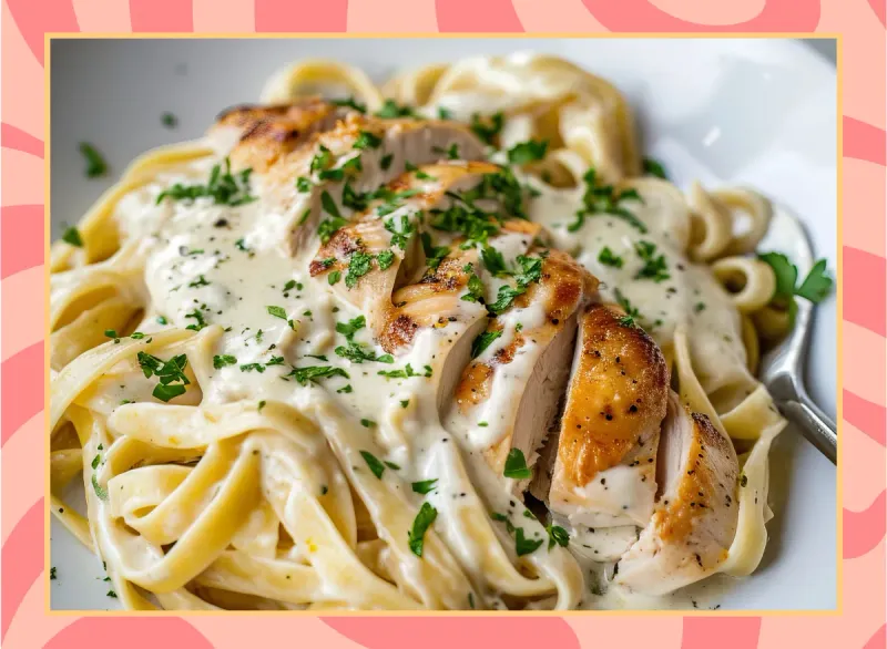 Queensland Chicken & Shrimp Pasta